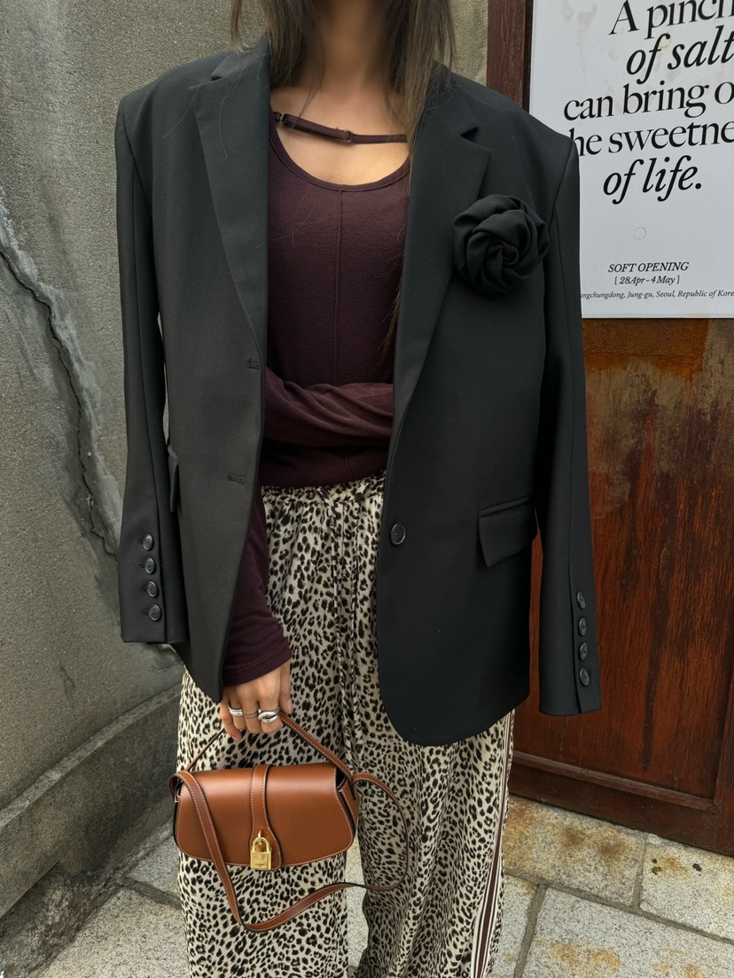 ABBEYLEE韓國直郵東大門代購女裝新品時尚真品職業24秋冬長袖T恤ABBEYLEE長袖T恤圖色3