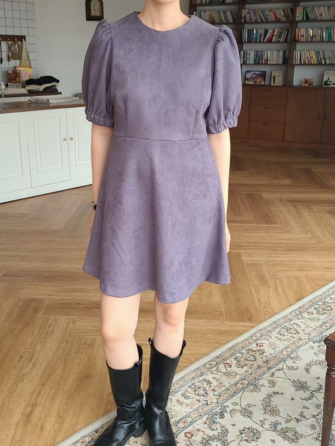 BRING韓國直郵女裝新品真品24秋冬推薦職業人氣時尚連衣裙BRING連衣裙圖色2