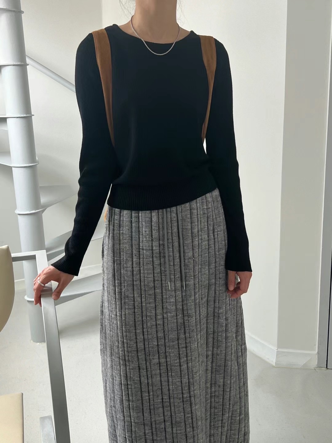 URBANEMOOD韓國直郵東大門實拍女裝新品職業休閑人氣針織衫URBANEMOOD針織衫