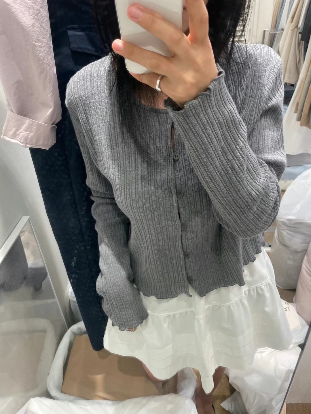 UN.TOY-언토이-T韓國直郵東大門代購女裝新品時尚針織衫開衫UN.TOY針織衫
