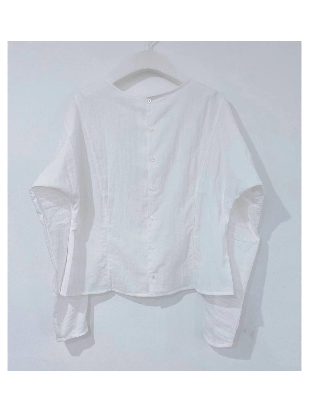 WHITE韓國直郵女裝新款職業熱賣24秋冬真品人氣襯衫蕾絲衫WHITE襯衫/蕾絲衫