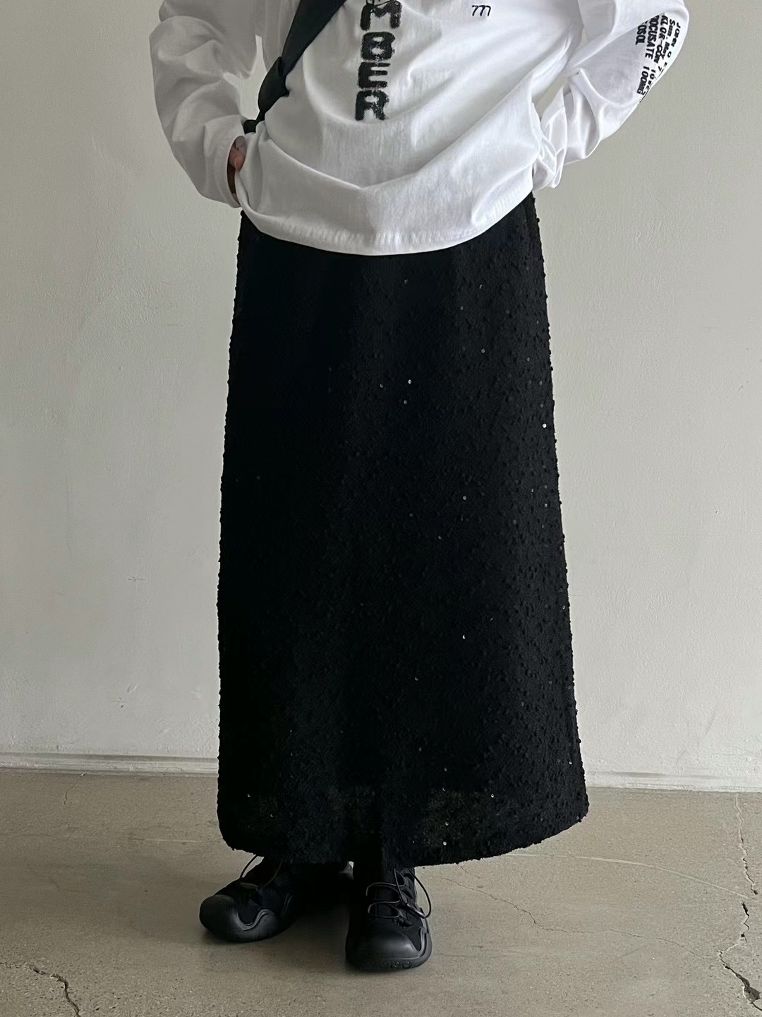 URBANEMOOD直郵韓國代購女裝新款熱賣推薦休閑職業時尚長裙URBANEMOOD長裙圖色2