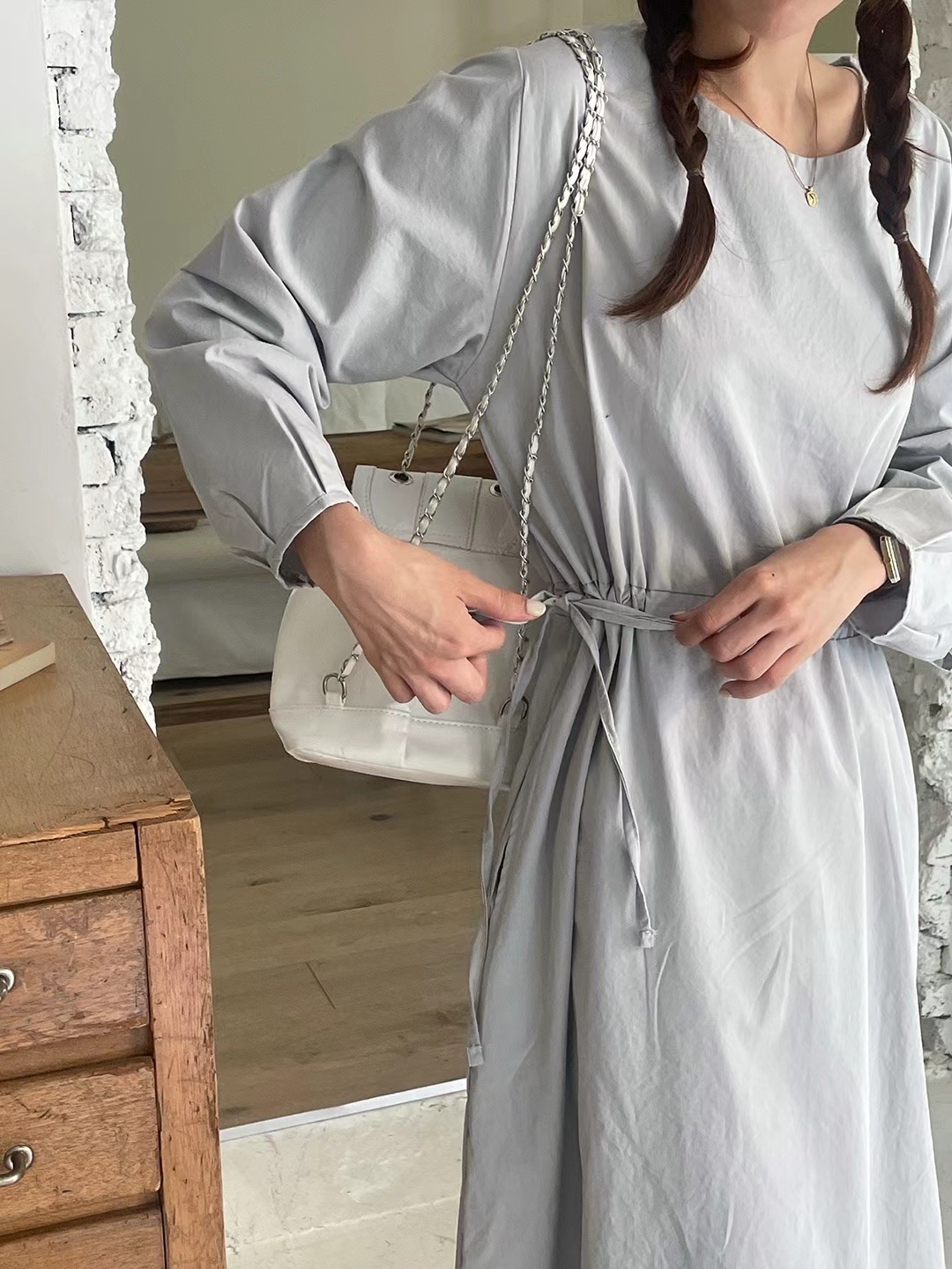 URBANEMOOD直郵韓國代購女裝新款人氣推薦休閑時尚真品連衣裙URBANEMOOD連衣裙