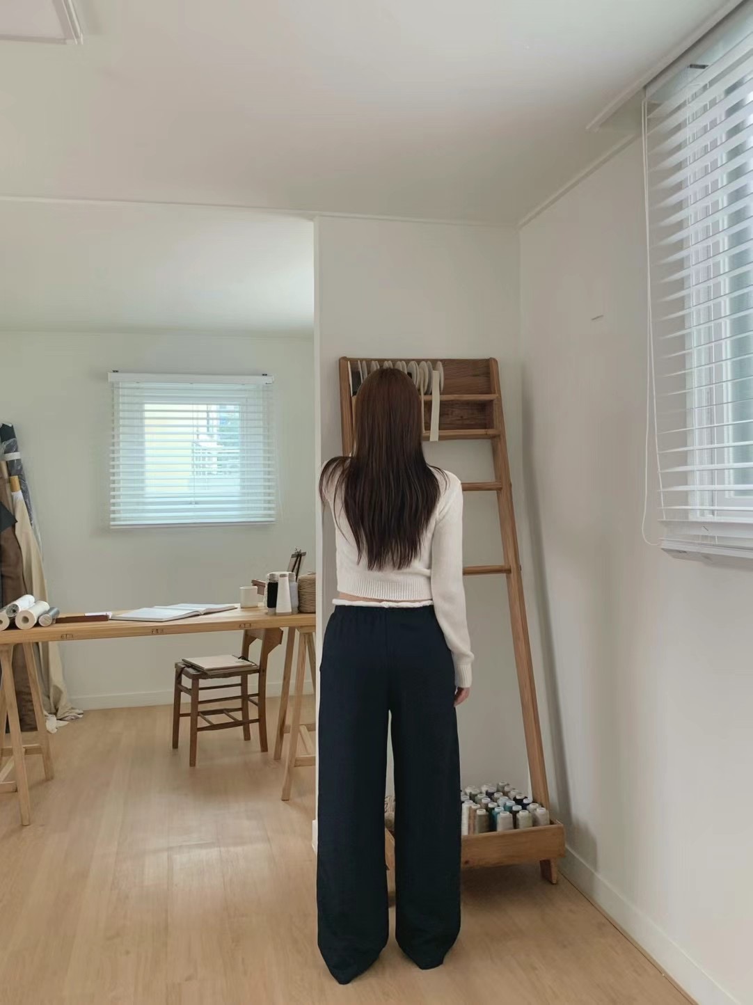 AGATHE韓國直郵女裝新品職業推薦真品休閑熱賣時尚人氣休閑褲AGATHE休閑褲