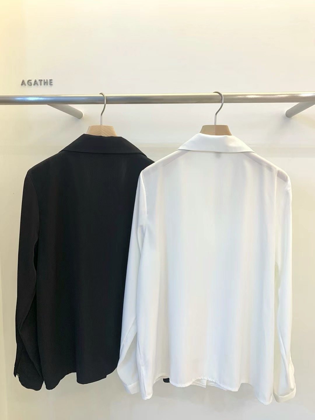 AGATHE韓國直郵東大門代購女裝新款真品熱賣職業襯衫蕾絲衫AGATHE襯衫/蕾絲衫