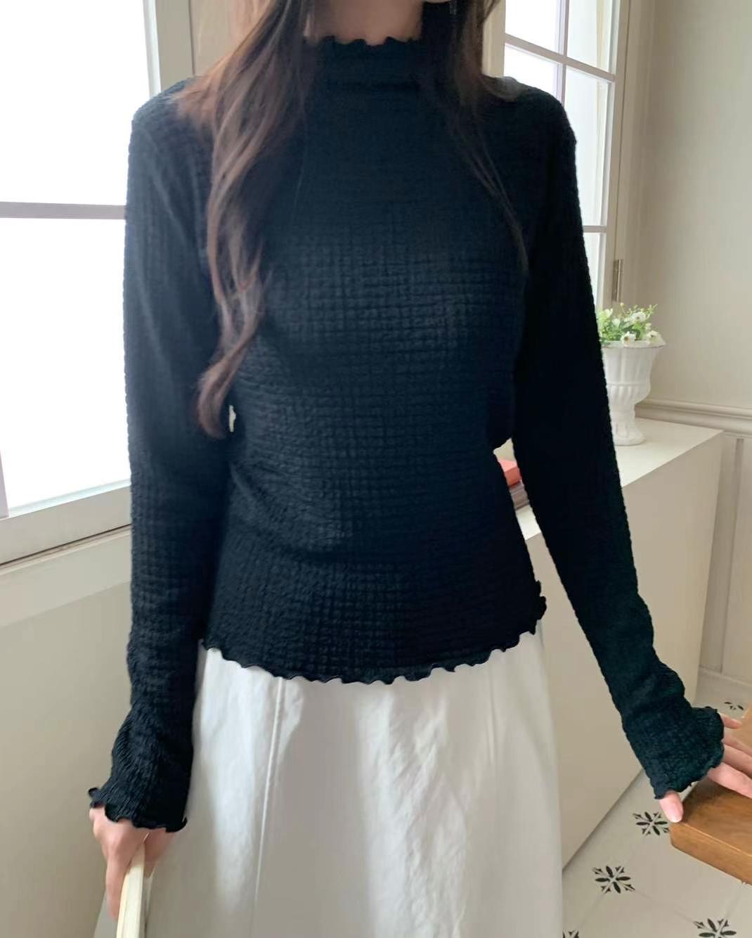 ALLU直郵韓國代購女裝新款人氣職業時尚休閑熱賣24秋冬針織衫ALLU針織衫圖色3
