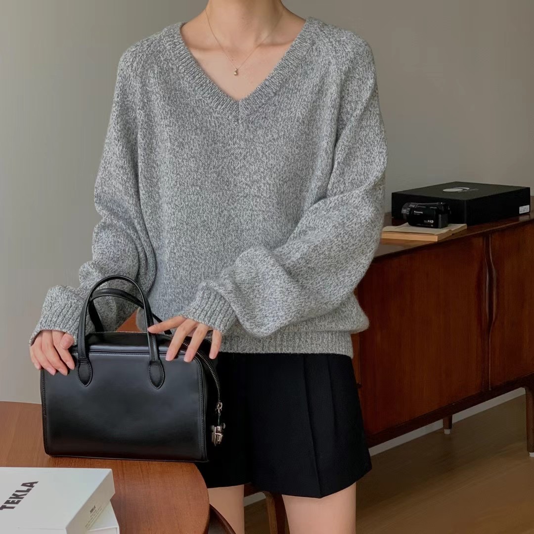 BREEZE-OT韓國直郵女裝新款24秋冬職業真品推薦熱賣針織衫BREEZE-OT針織衫圖色2