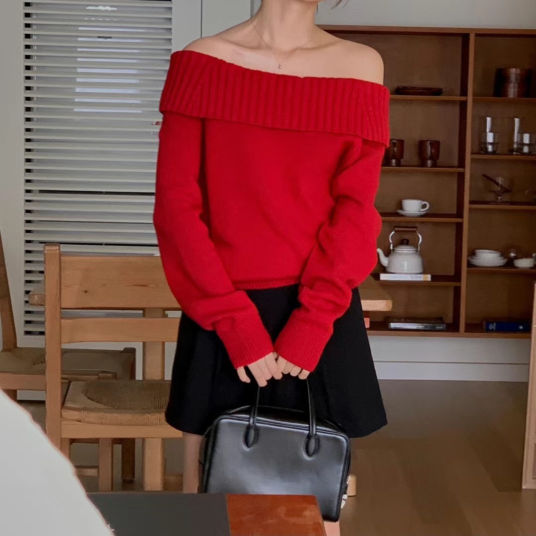 BREEZE-OT韓國直郵東大門代購女裝新款休閑24秋冬真品毛衣BREEZE-OT毛衣