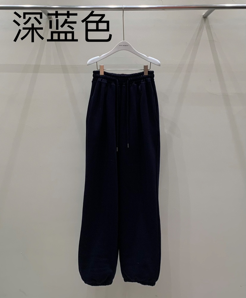 LOVE MOMENT韓國直郵東大門代購女裝新品時尚真品休閑褲抓絨LOVE MOMENT休閑褲圖色3