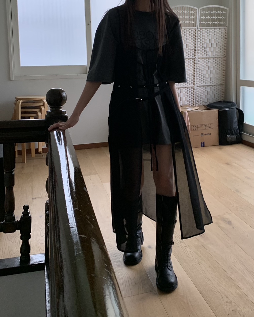 LOVE MOMENT直郵韓國代購女裝新款時尚24秋冬職業連衣裙VEGETABLE連衣裙