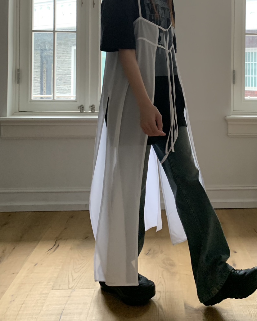 LOVE MOMENT直郵韓國代購女裝新款時尚24秋冬職業連衣裙VEGETABLE連衣裙