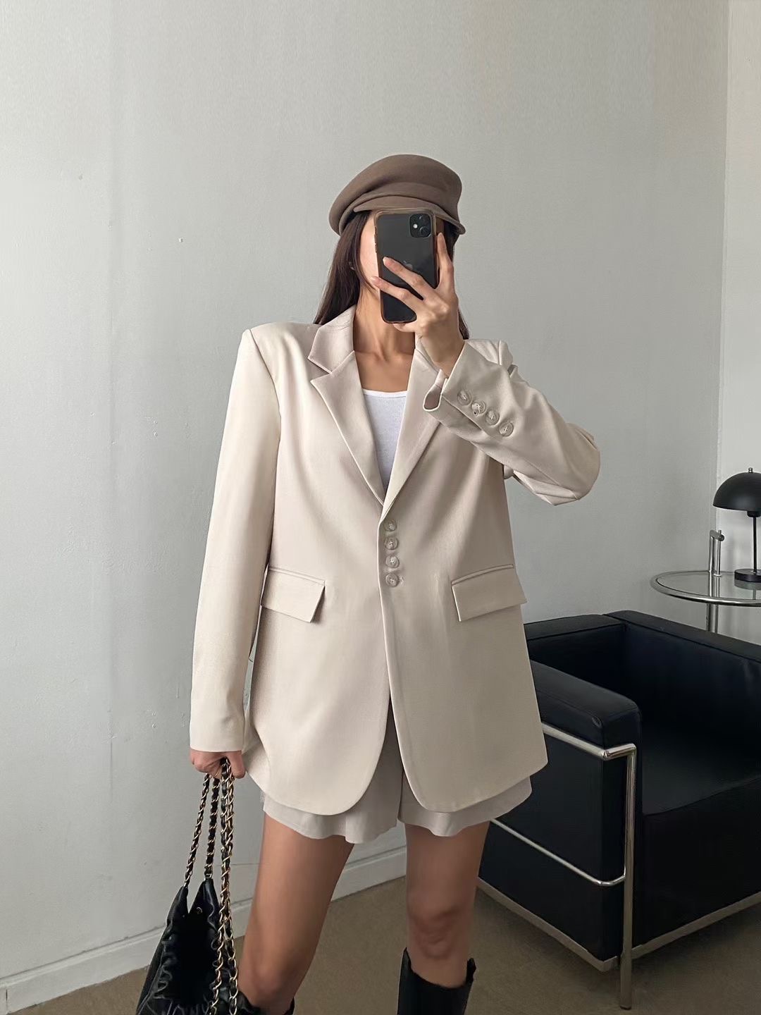 THEJUN韓國直郵女裝新款24秋冬職業休閑時尚人氣熱賣夾克THEJUN夾克