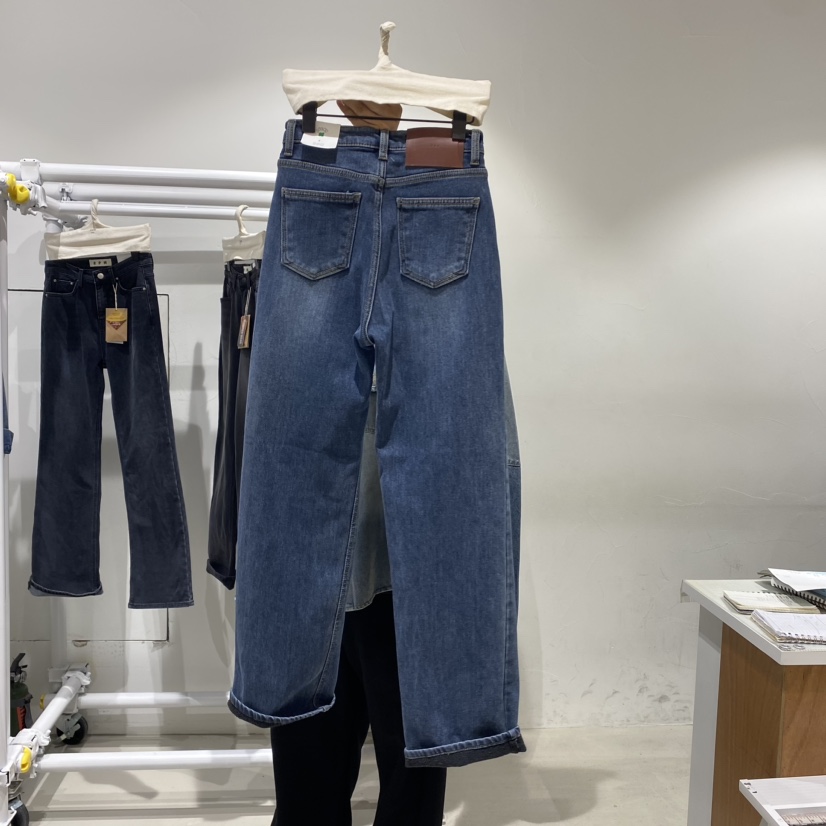 RPM韓國直郵東大門實拍女裝新品推薦真品職業人氣熱賣牛仔褲RPM牛仔褲