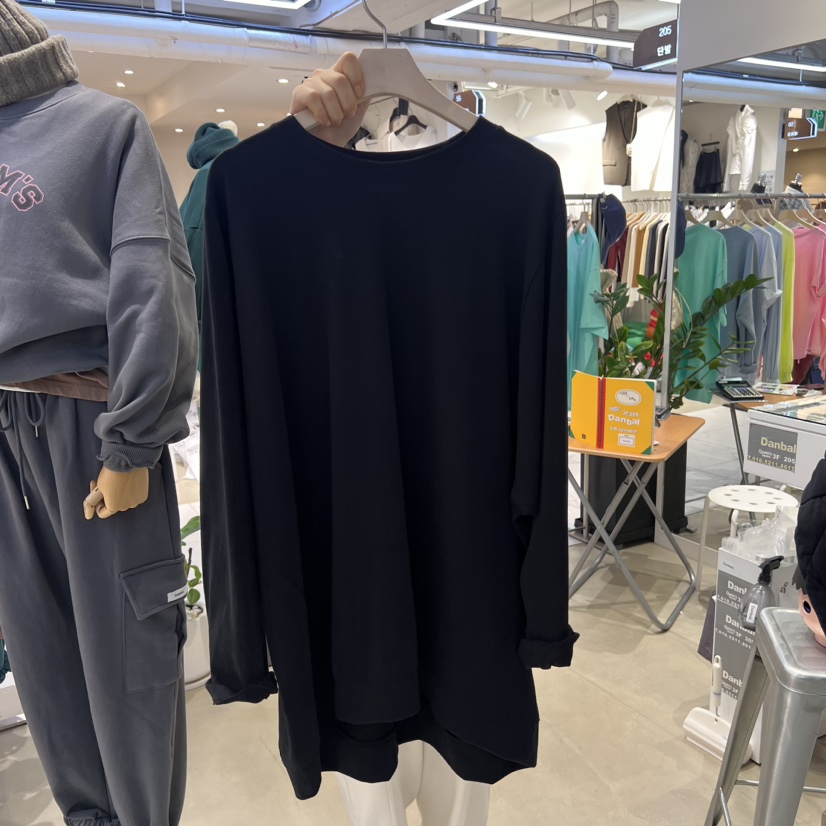DANBAL韓國直郵東大門代購女裝新品休閑職業時尚推薦長袖T恤DANBAL長袖T恤