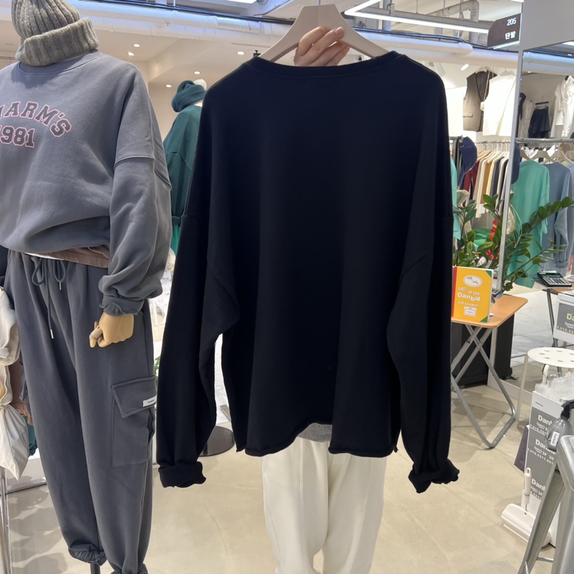 DANBAL直郵韓國代購女裝新品推薦休閑熱賣職業24秋冬長袖T恤DANBAL長袖T恤