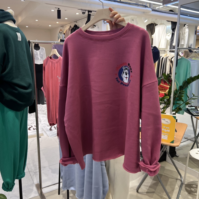 DANBAL韓國直郵女裝新品真品職業熱賣推薦時尚衛衣加絨拉絨DANBAL衛衣