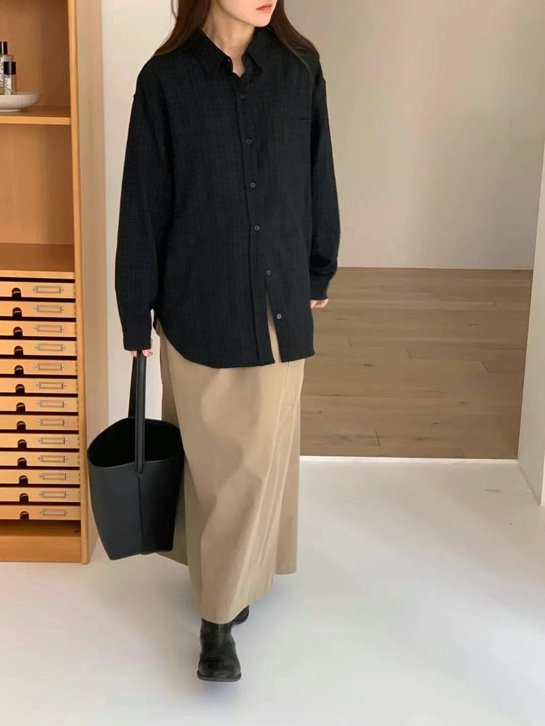 ONEMORETHING直郵韓國代購女裝新款時尚真品職業襯衫蕾絲衫ONEMORETHING襯衫/蕾絲衫圖色3