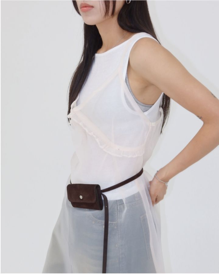 LIVE FOR_EVER直郵韓國代購女裝新品人氣休閑真品推薦腰包LIVE FOR_EVER腰包