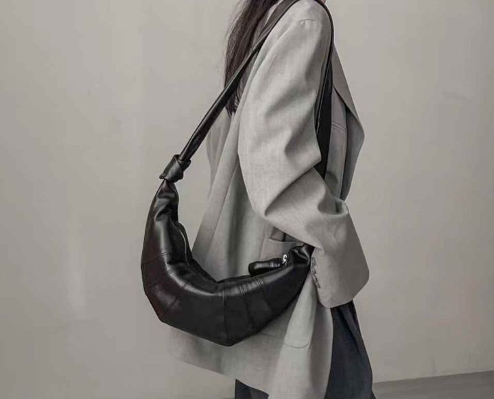 X韓國直郵女裝新品休閑時尚職業真品24秋冬熱賣單肩斜跨包BAKHA-Q單肩/斜跨包