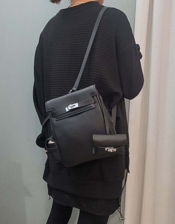 X韓國直郵女裝新款真品人氣休閑職業時尚熱賣24秋冬雙肩背包BAKHA-Q雙肩背包