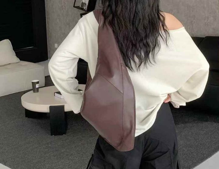 X韓國直郵東大門代購女裝新品人氣24秋冬職業推薦單肩斜跨包BAKHA-Q單肩/斜跨包