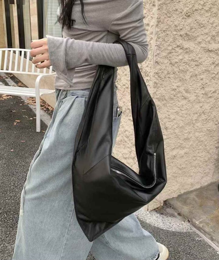X韓國直郵東大門代購女裝新品人氣24秋冬職業推薦單肩斜跨包BAKHA-Q單肩/斜跨包
