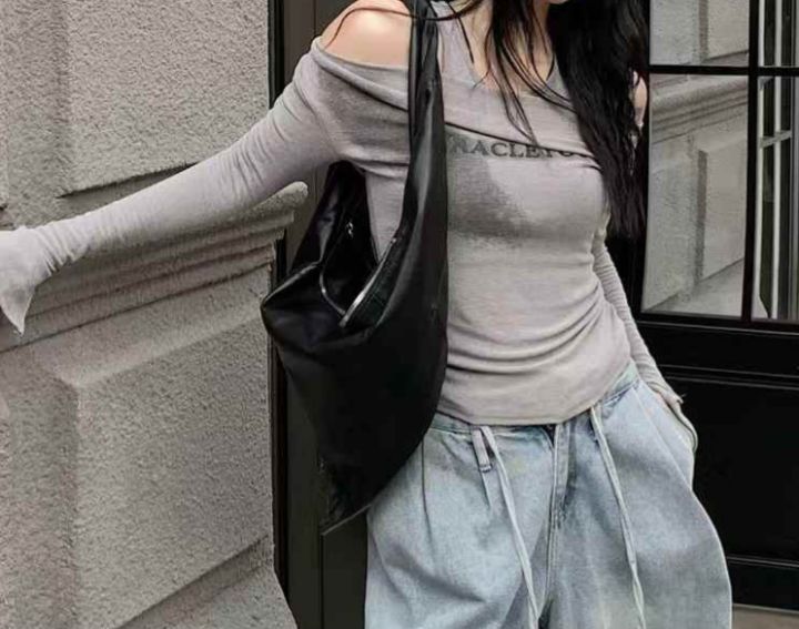 X韓國直郵東大門代購女裝新品人氣24秋冬職業推薦單肩斜跨包BAKHA-Q單肩/斜跨包