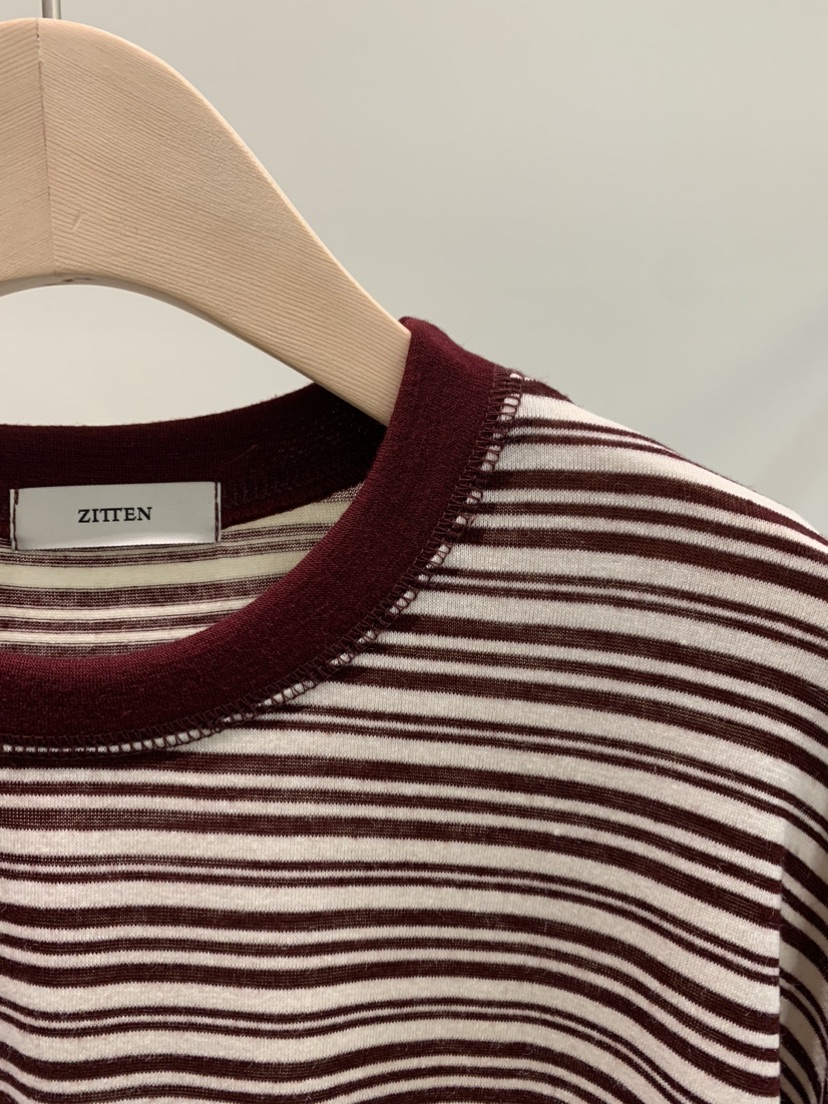 ZITTEN直郵韓國代購女裝新品真品職業人氣休閑推薦時尚長袖T恤ZITTEN長袖T恤