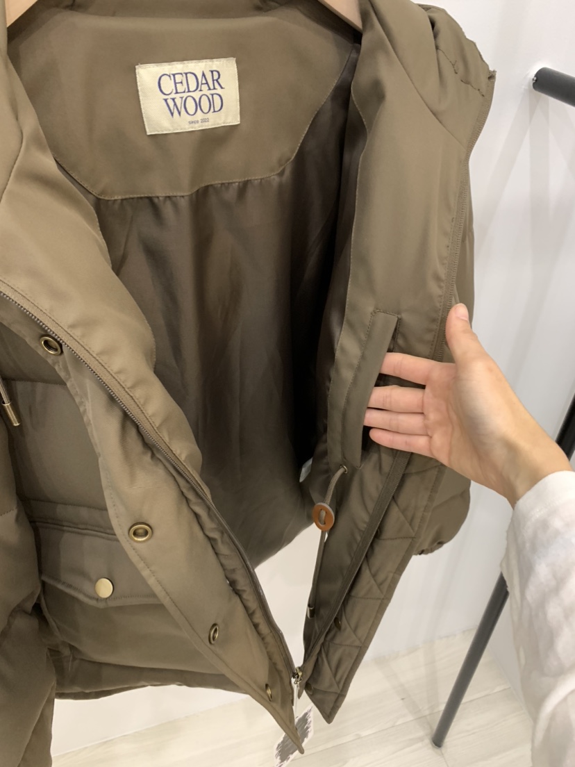 CEDARWOOD韓國直郵東大門代購女裝新款休閑熱賣短款羽絨服填充CEDARWOOD短款羽絨服