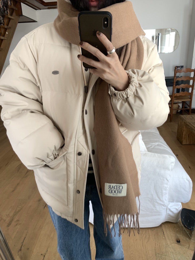 CEDARWOOD韓國直郵東大門代購女裝新款休閑熱賣短款羽絨服填充CEDARWOOD短款羽絨服