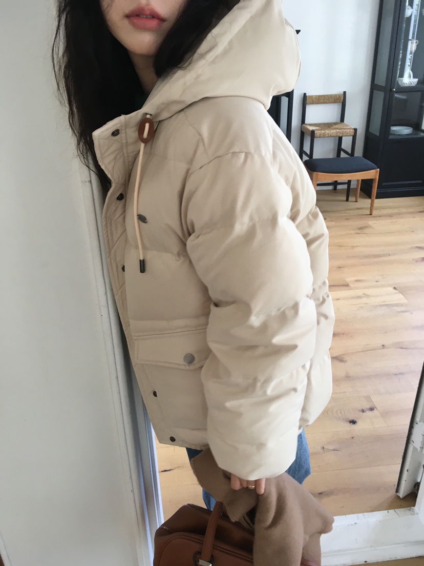 CEDARWOOD韓國直郵東大門代購女裝新款休閑熱賣短款羽絨服填充CEDARWOOD短款羽絨服