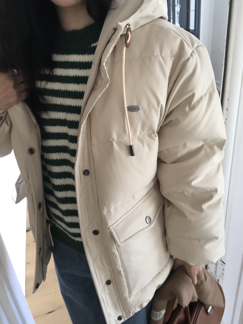 CEDARWOOD韓國直郵東大門代購女裝新款休閑熱賣短款羽絨服填充CEDARWOOD短款羽絨服