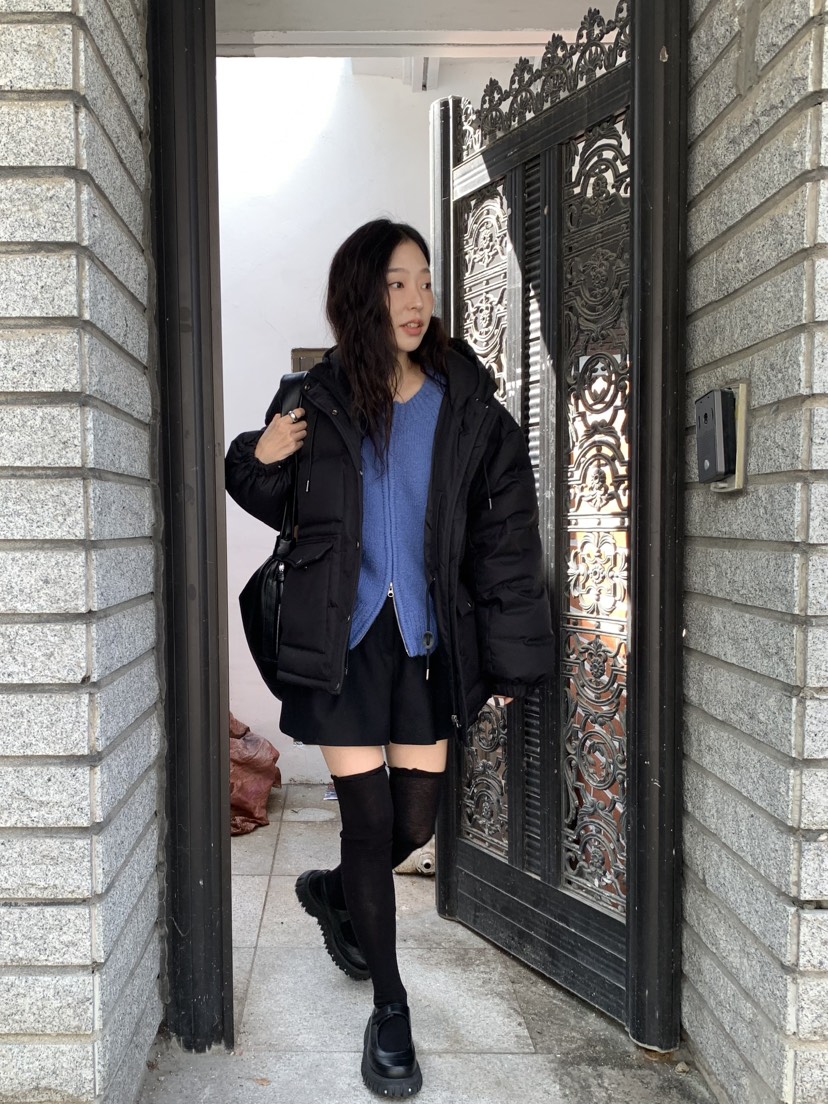 CEDARWOOD韓國直郵東大門代購女裝新款休閑熱賣短款羽絨服填充CEDARWOOD短款羽絨服