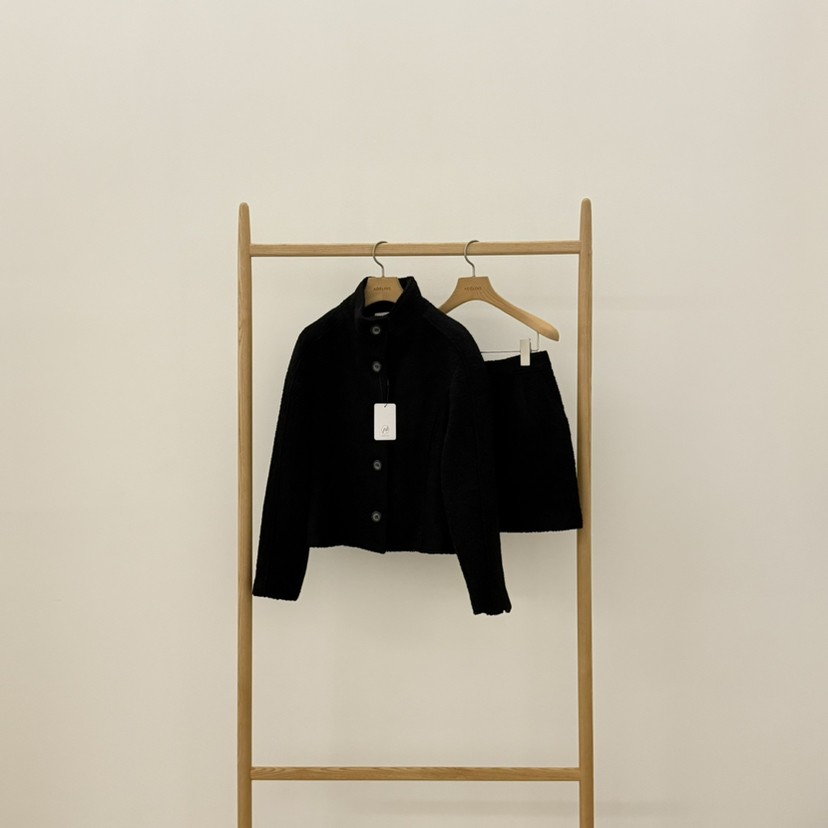 ADELINE韓國直郵東大門實拍女裝新品推薦人氣真品熱賣夾克高領ADELINE夾克