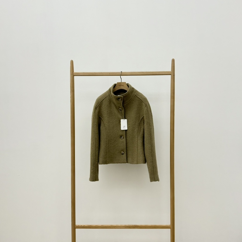 ADELINE韓國直郵東大門實拍女裝新品推薦人氣真品熱賣夾克高領ADELINE夾克圖色3