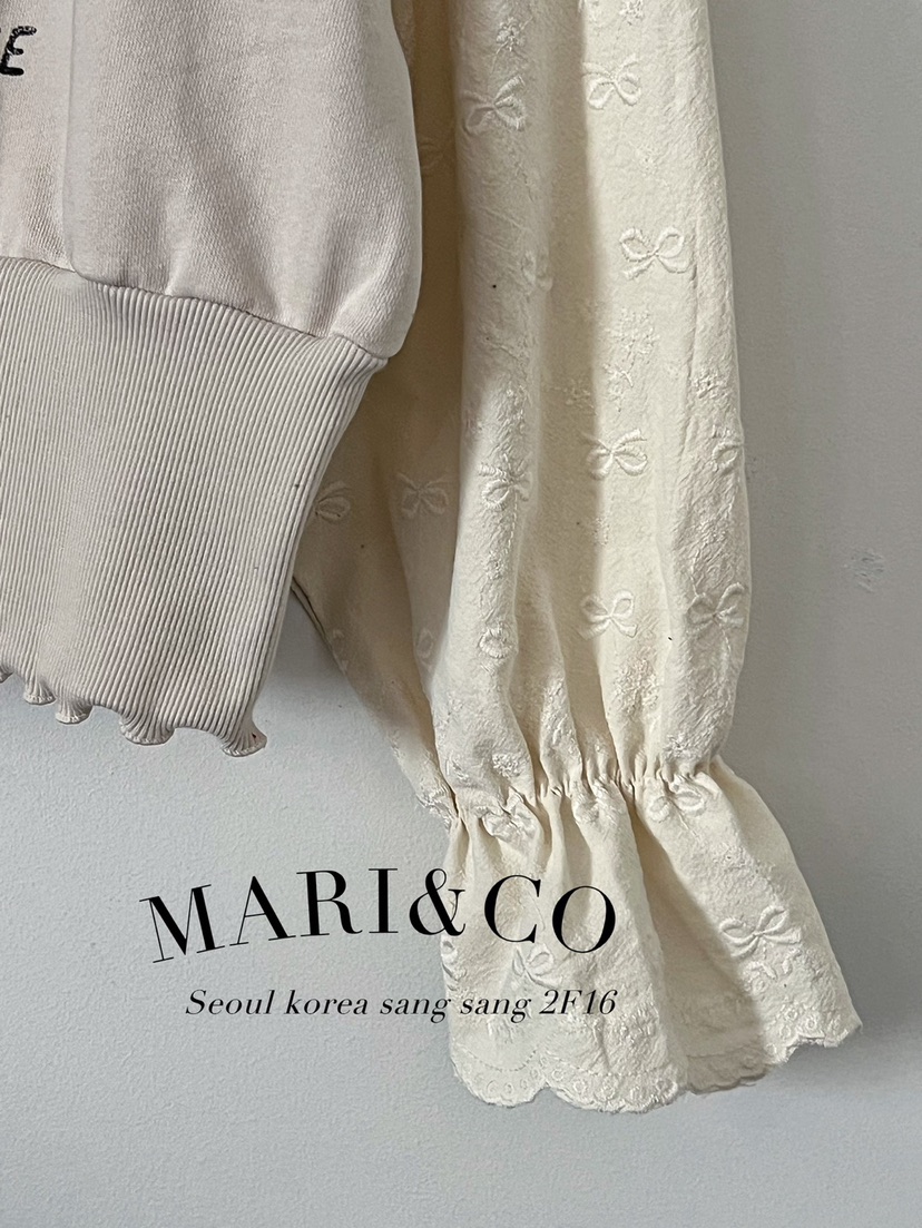 MARI CO直郵韓國代購女裝新品人氣推薦時尚休閑職業24秋冬衛衣ARANCIA衛衣