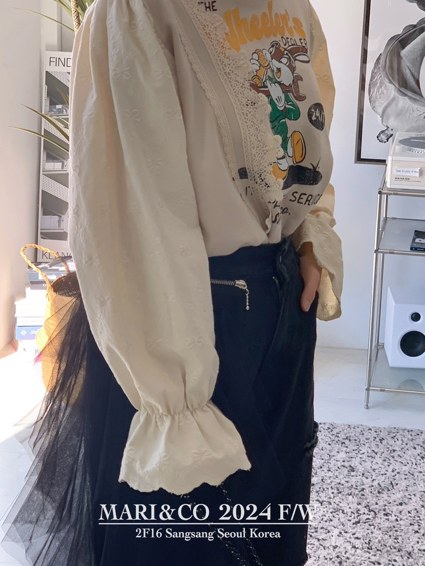MARI CO直郵韓國代購女裝新品人氣推薦時尚休閑職業24秋冬衛衣ARANCIA衛衣