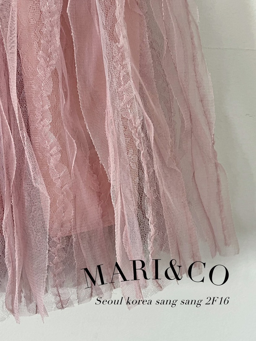 MARI CO韓國直郵女裝新品真品休閑職業熱賣24秋冬半身裙中短裙ARANCIA半身裙/中短裙