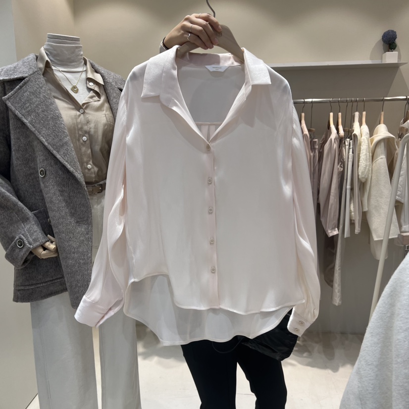 HANNA21韓國直郵女裝新品推薦職業熱賣人氣真品襯衫蕾絲衫HANNA21襯衫/蕾絲衫圖色2