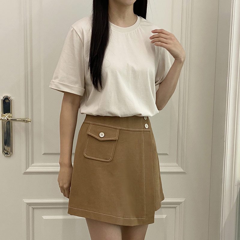 G.I-L韓國直郵東大門實拍女裝新款推薦休閑24秋冬真品T恤G.I-LT恤