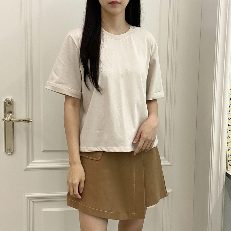 G.I-L韓國直郵東大門實拍女裝新款推薦休閑24秋冬真品T恤G.I-LT恤