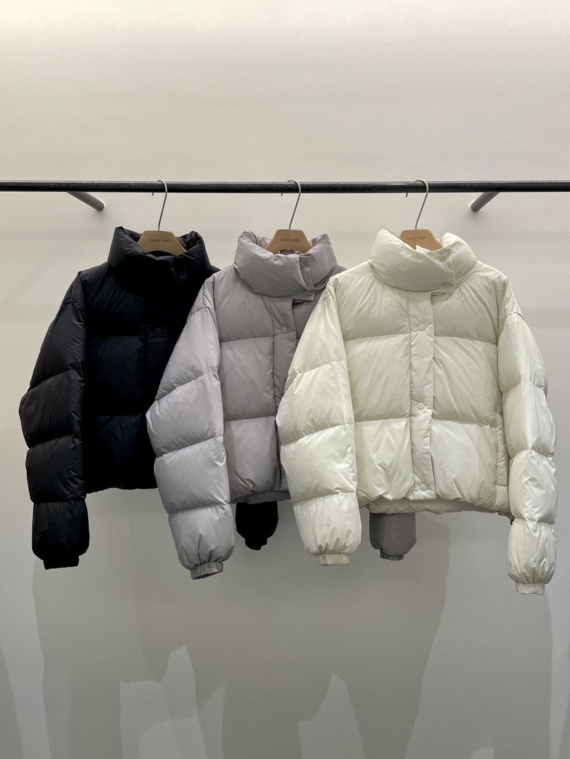 EARLY BIRD-A直郵韓國代購女裝新品推薦休閑短款羽絨服鴨絨OBSESS/EARLY BIRD短款羽絨服