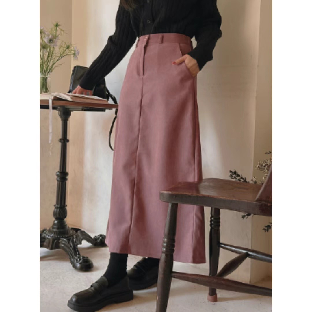 TURNS韓國直郵女裝新品職業人氣推薦真品24秋冬休閑時尚長裙TURNS長裙