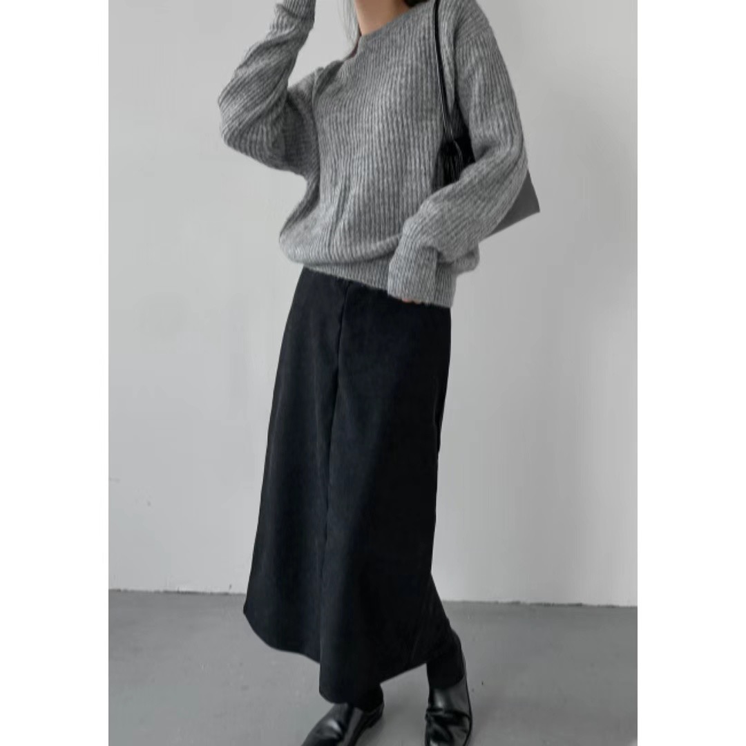 TURNS韓國直郵女裝新品職業人氣推薦真品24秋冬休閑時尚長裙TURNS長裙