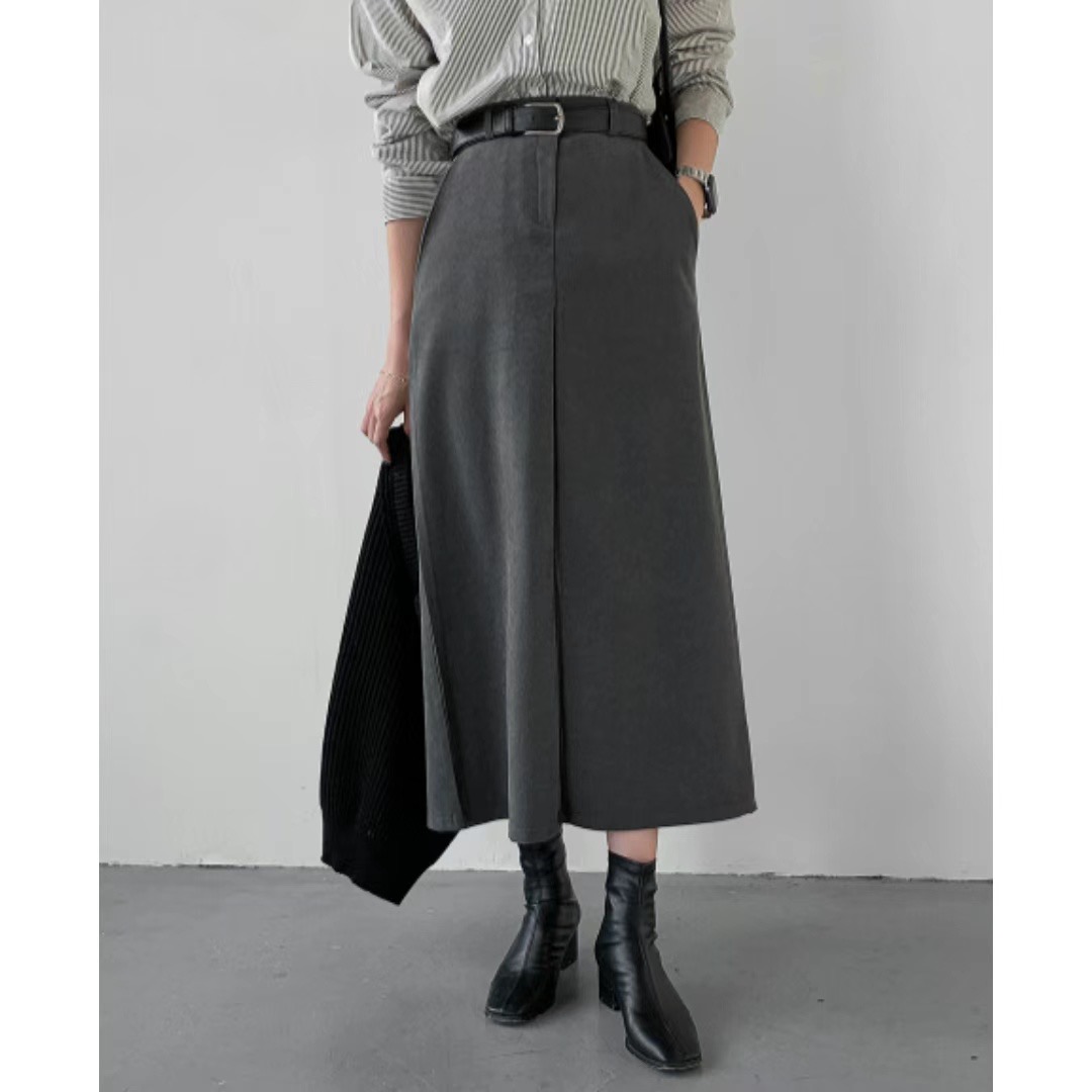 TURNS韓國直郵女裝新品職業人氣推薦真品24秋冬休閑時尚長裙TURNS長裙圖色2