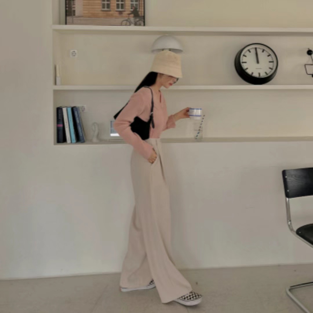 TURNS韓國直郵東大門實拍女裝新款人氣職業24秋冬推薦休閑褲TURNS休閑褲