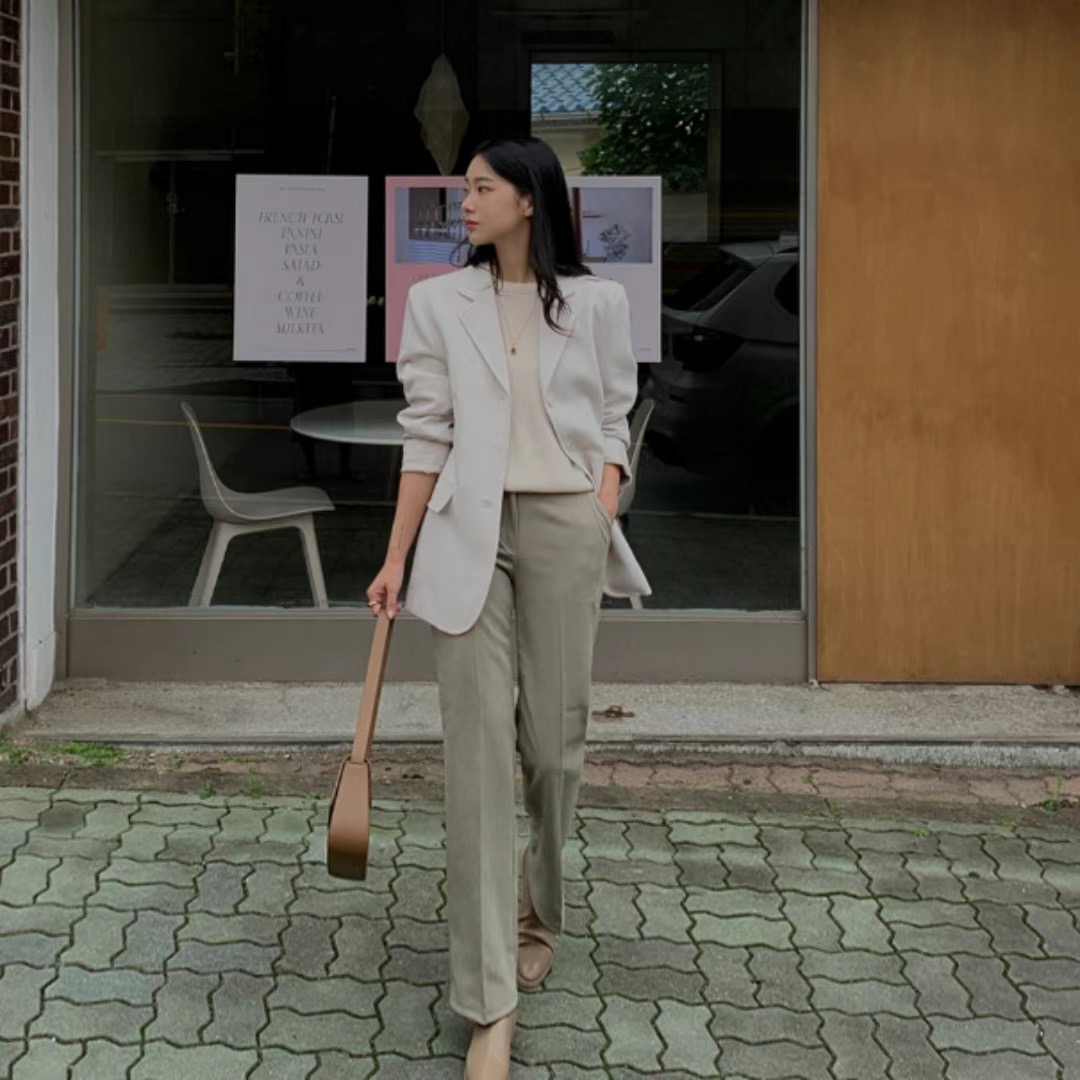 TURNS韓國直郵女裝新款人氣推薦時尚熱賣職業休閑正裝褲西褲TURNS正裝褲/西褲