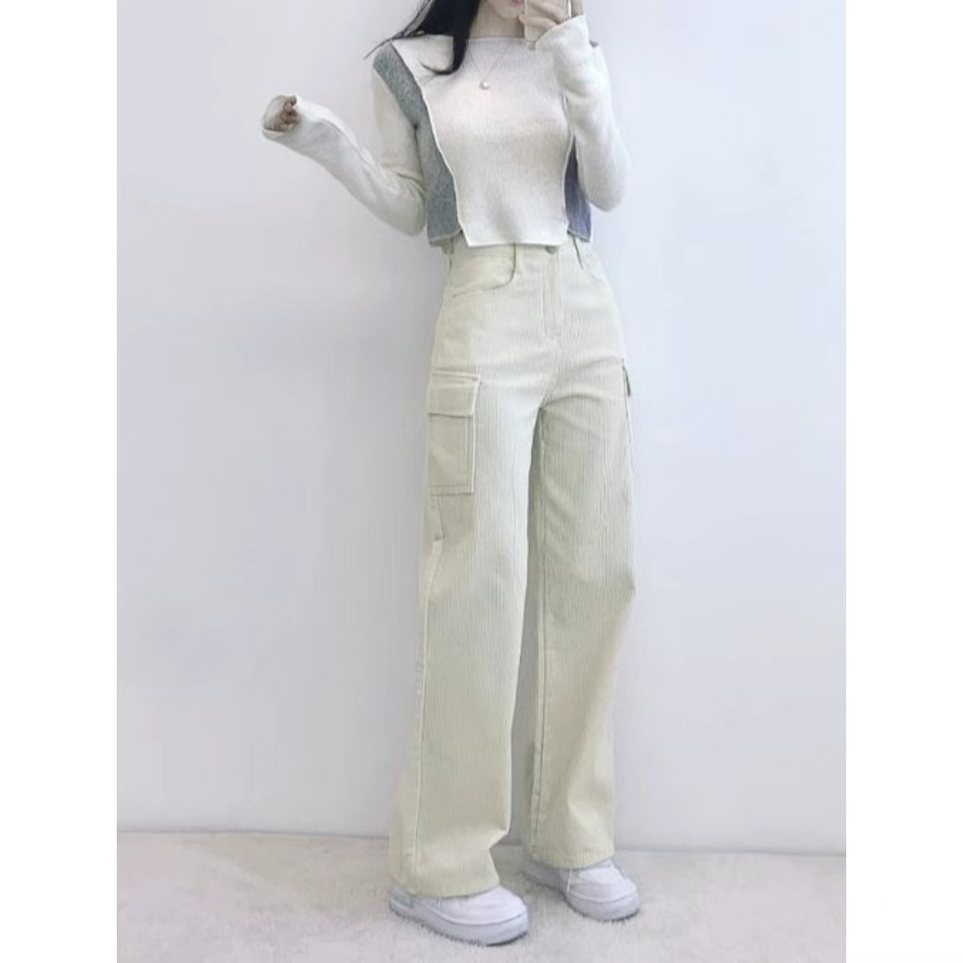TURNS韓國直郵東大門實拍女裝新款24秋冬時尚人氣熱賣休閑褲TURNS休閑褲圖色3
