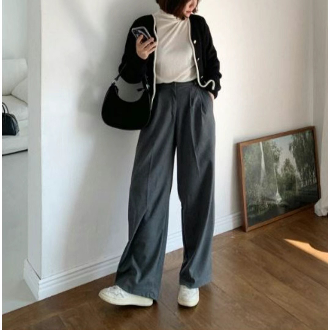 TURNS韓國直郵東大門代購女裝新款職業24秋冬時尚正裝褲西褲TURNS正裝褲/西褲