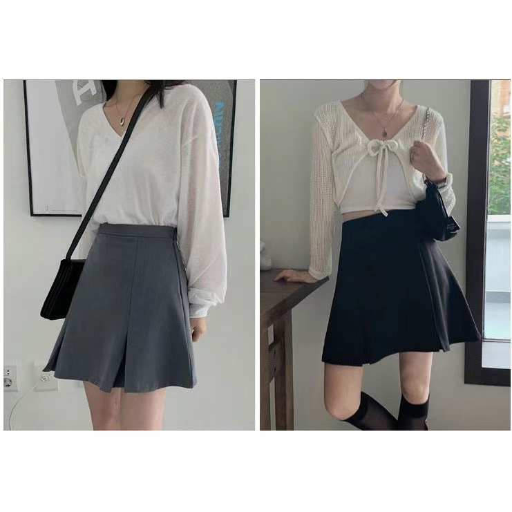 TURNS韓國直郵東大門代購女裝新品熱賣24秋冬休閑人氣短裙TURNS短裙